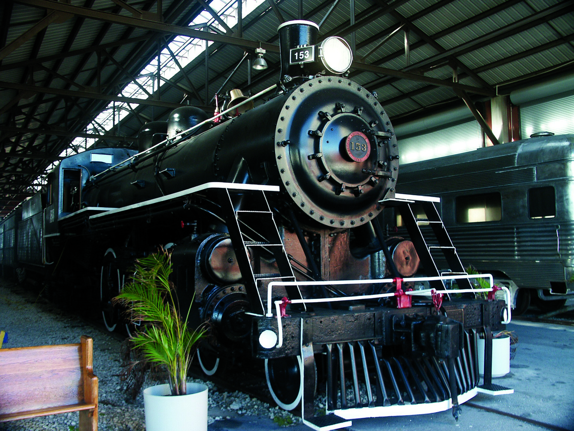 Florida East Coast Railway steam locomotive No. 153